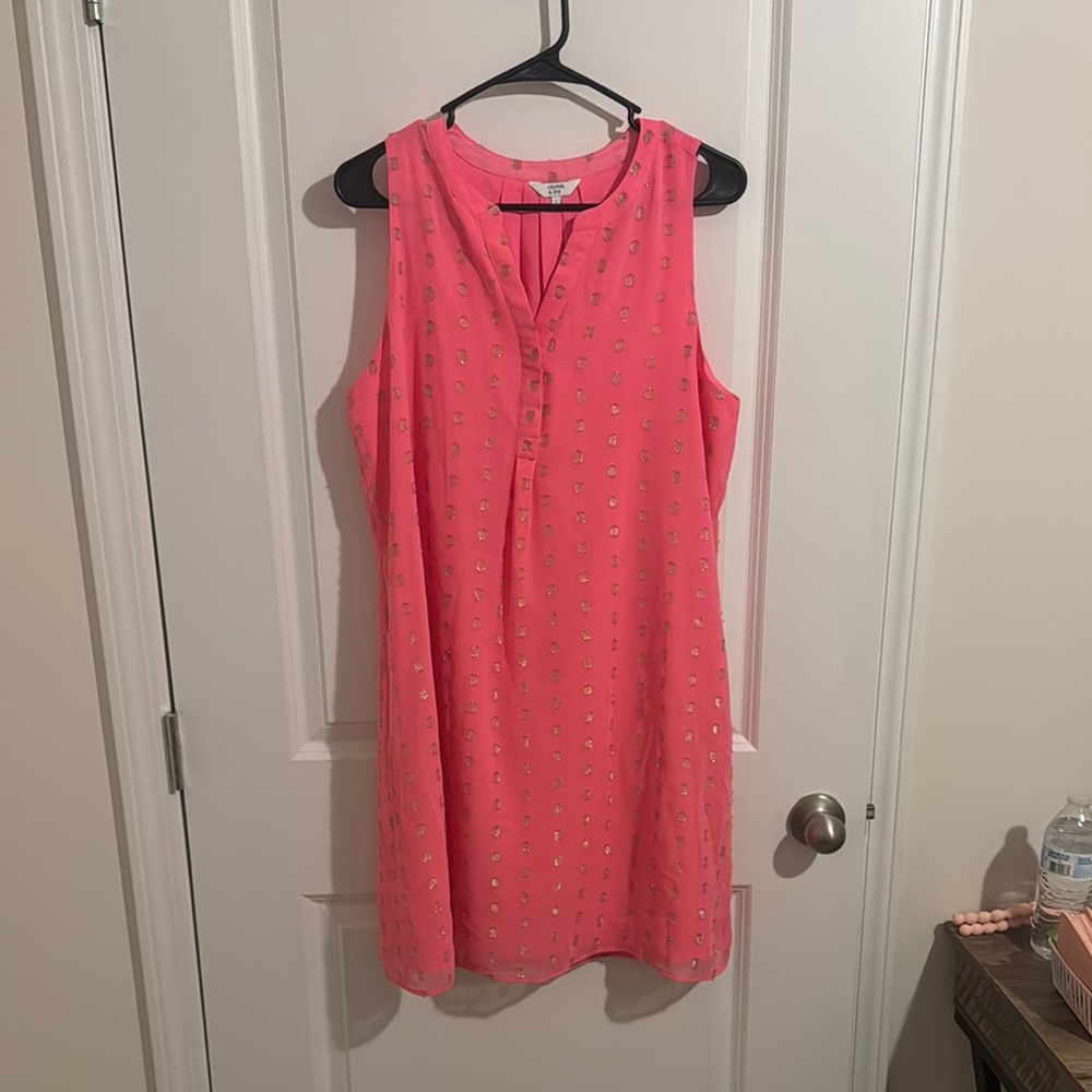 Pink Sleeveless Dress